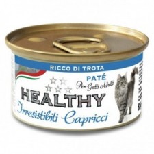 Healthy cat pate trucha 85gr