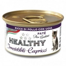 Healthy cat pate pollo-huevo 85gr gatitos