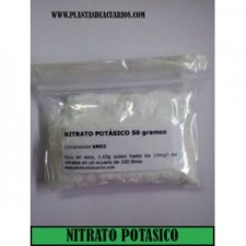 Nitrato potásico acuario