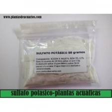 Sulfato potásico acuario