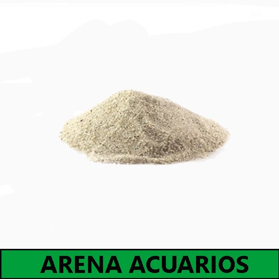 Arena fina acuarios