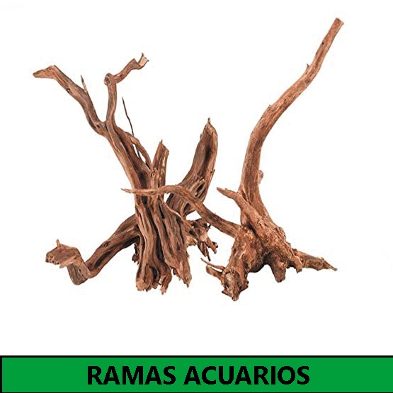 Ramas y troncos acuarios